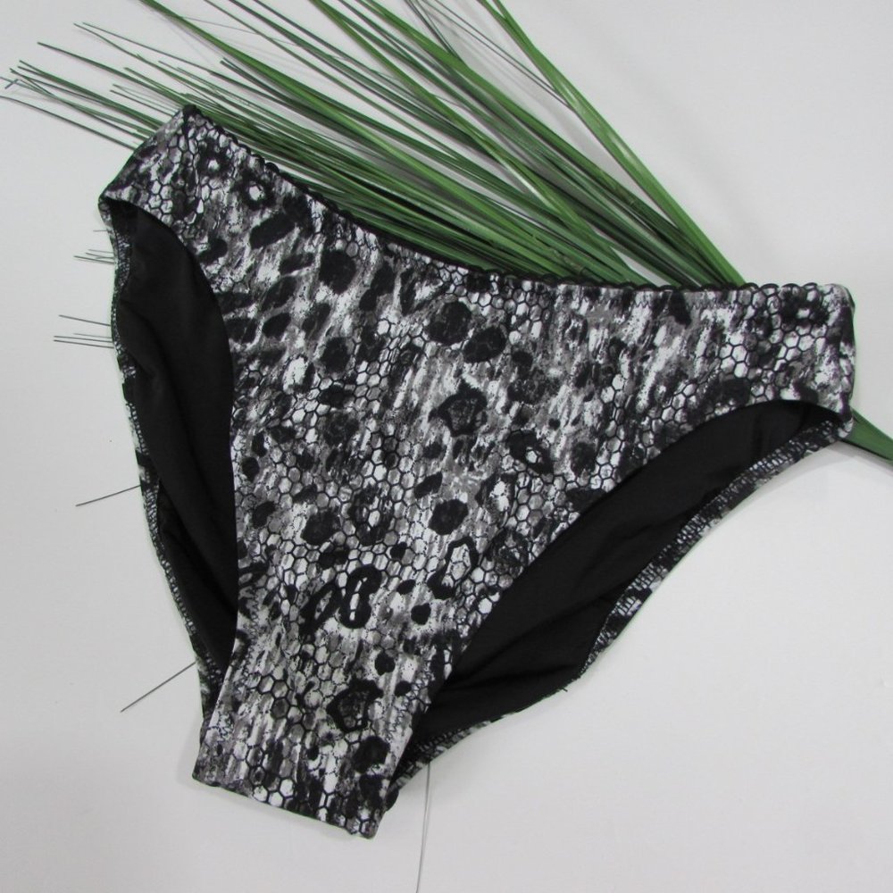 Gideon Oberson Snake / Animal Print Bikini Bottom